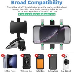 360° Universal Mount Holder Car Stand Windshield For Mobile Cell Phone GPS