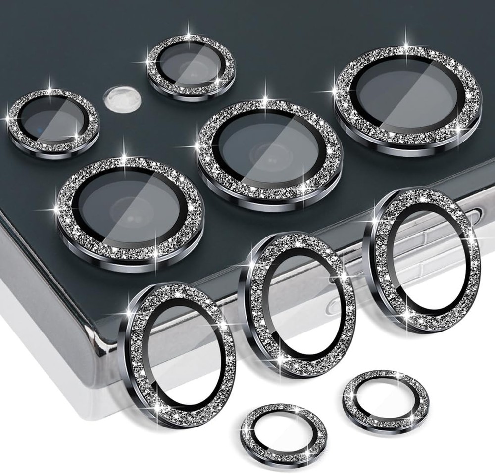 Camera Lens Protector for Samsung Galaxy S23 Ultra, Aluminum Alloy Ring