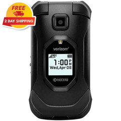 Kyocera DuraXV Extreme E4810 Unlocked | Ultra-Rugged Flip Phone IP68 Rated