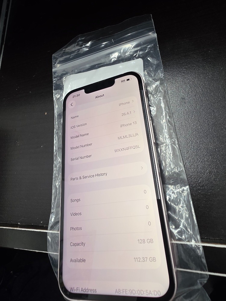 Apple iPhone 13 – 128 GB – Pink (Unlocked) READ