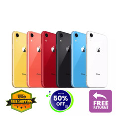 Apple iPhone XR 64GB Blue Black Red Unlocked Verizon At&t T-Mobile US Cellular