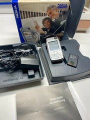 Nokia 6680 Black Mobile Phone Old Stock Rare Collectors Mobile Phone Cell GSM 2