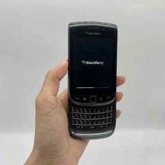 Original Unlocked BlackBerry Torch Slider 9800 QWERTY Keyboard Black Cellphone
