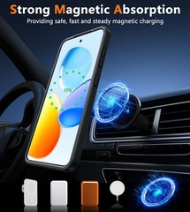 Translucent Matte Black Shockproof Slim Case for Samsung Galaxy S25 Plus