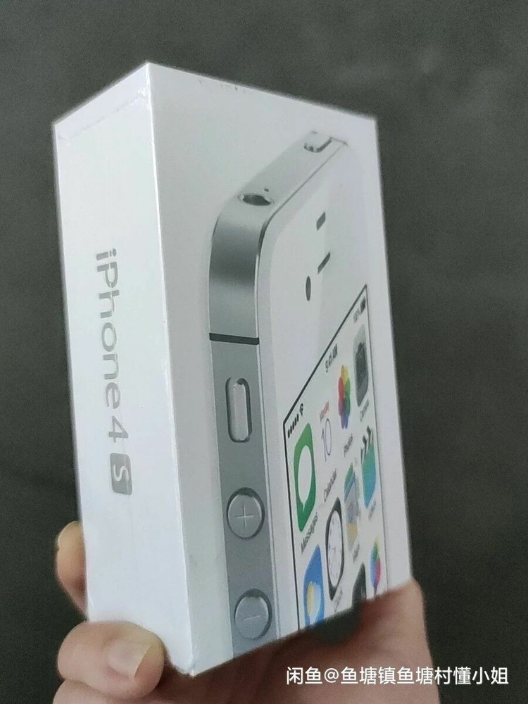 Apple iPhone 4s – 64GB – Black/white (Unlocked) A1387 (CDMA + GSM) IOS9 Sealed