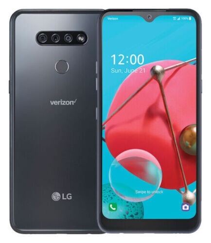 LG K51 LMK500MM 32GB Gray 4G LTE 6.5&Prime; Android (Boost Mobile) – Open Box