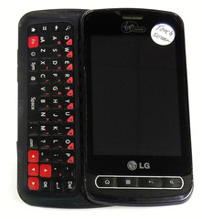LG Optimus Slider VM701 – Black ( Virgin Mobile ) Very Rare Android Smartphone