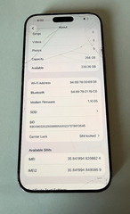 Apple iPhone 17 Pro Max – 256 GB – Deep Blue (T-Mobile) CRACKED – READ!