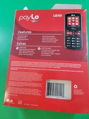 LG101 Virgin Mobile Slim Talk & Text Cell Phone New LG101 PAYLO
