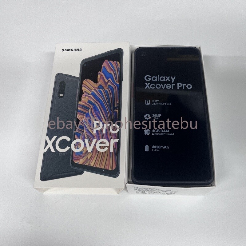 Samsung Galaxy Xcover Pro SM-G715FN/DS G715U1 G715A Factory Unlocked-NewUnopened