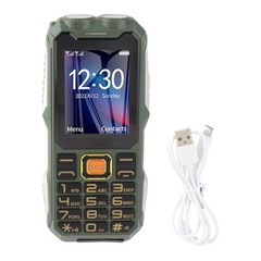 4G Rugged Senior Cell Phone 2.6 Inch Screen Big Button 16800mAh Dual LED BEA