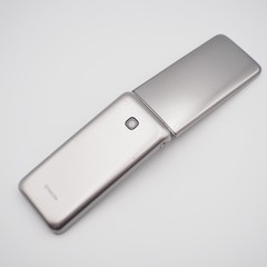 [VG] KYOCERA A202KC DIGNO KEITAI 4 ANDROID FLIP PHONE Silver Successor to 902kc