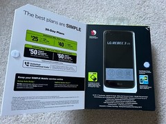 LG REBEL 3 LTE Simple Mobile Prepaid Smart Phone Lot 5