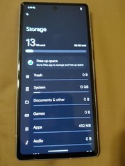 Unlocked Google Pixel 7a GA03694US 6.1” FHD+ 128GB 64MP NFC 5G Dual SIM, Sea