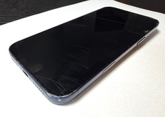 Apple iPhone 17 Pro Max – 256 GB – Deep Blue (T-Mobile) CRACKED – READ!