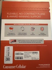 NEW IRIS Easy Flip 2.8&Prime; 8GBSteel Gray Consumer Cellular Prepaid Cellphone