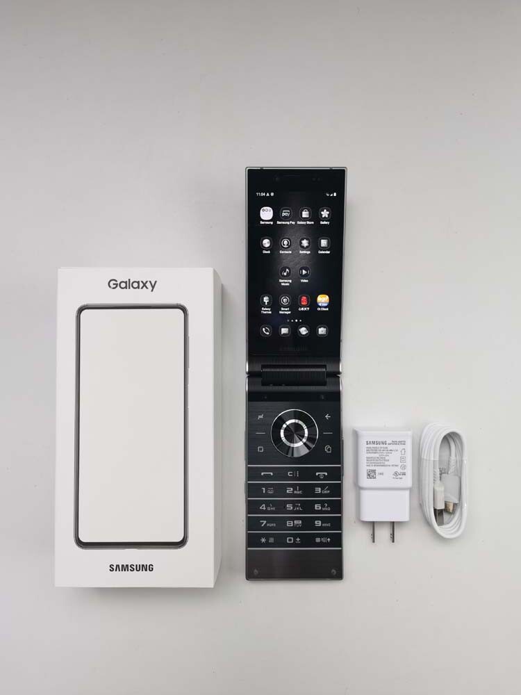 Original SAMSUNG SM-W2019 flagship 256GB/128GB Android10 Unlocked 4G Flip phone