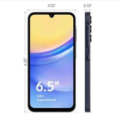 For T-Mobile ✨ Samsung Galaxy A15 5G SM-A156U 64GB Blue Black – FLAWLESS