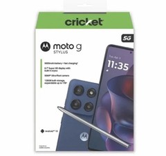 Motorola Moto G Stylus( 2025) 8GB Cricket Wireless Prepaid Smartphone Blue – New