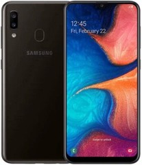 For Sprint ✨ Samsung Galaxy A20 SM-A205U 32GB 3GB RAM Black 6.4 » – Excellent