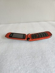 Rare Vintage LG Helix UX310 CDMA Flip Phone US Cellular • Red & Black Not Tested