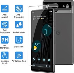 6 in 1 Tempered Glass For Google Pixel 7 Screen and Camera Lens Protector