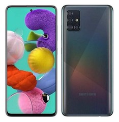 New Samsung Galaxy A51 128GB SM-A516U1 Factory Unlocked 6.5&Prime; Black Smartphone