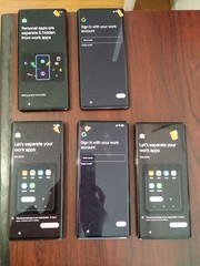Lot of 5 Google Pixel 6 Pro 128GB For parts