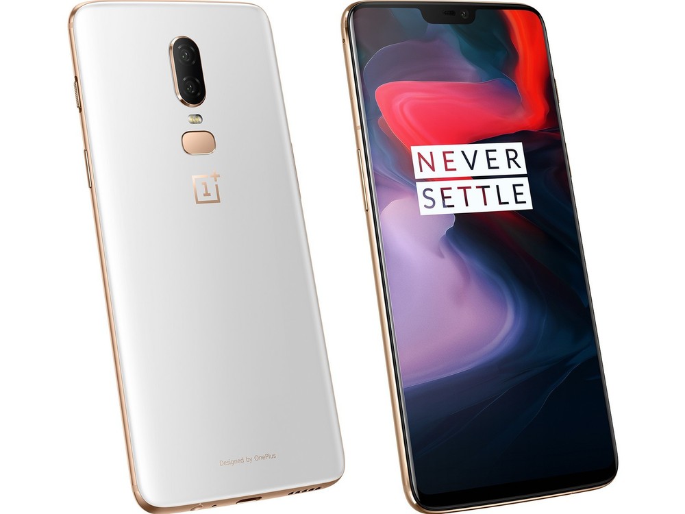 OnePlus 6 – 128 GB – Silk White (Unlocked)