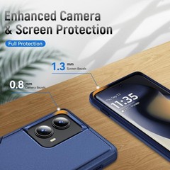 Case For Motorola Edge 2024 w/ Military Grade Drop Tested & HD Screen Protector