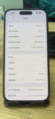 Apple iPhone 15 128GB Black 48MP Camera Wi‑Fi Bluetooth MTLV3LL/A