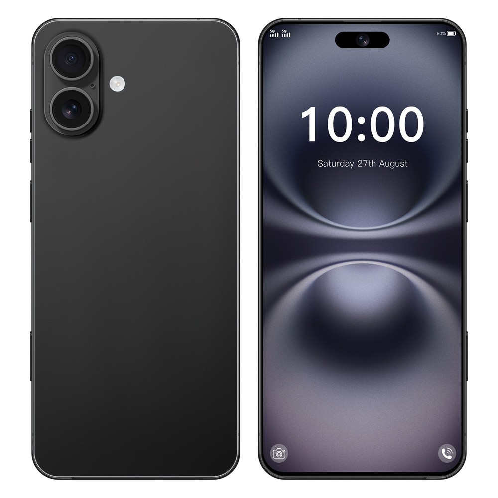 I16 Plus Android Smartphone 5 » Unlocked 4+64GB 3000mAh 12+24MP Dual SIM New