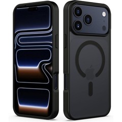 Magnetic for iPhone 17 Pro Max Case Translucent Matte Shockproof Phone Cover, Bl