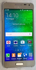 UNLOCKED T-Mobile AT&T Samsung Galaxy Alpha SM-G850 32GB Phone Very Good GOLD US