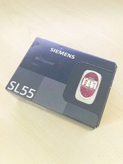 Siemens SL55 – Ruby Red – New Condition – Boxed – Complete Set