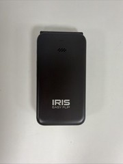 Iris Easy Flip 8GB Black UNLOCKED 4G LTE Flip Cell Phone EXCELLENT CONDITION