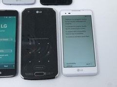 Lot of 7 Various LG Smartphones – For Parts – Aristo 2 / Tribute HD / Treasure