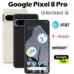 New Sealed Google Pixel 8 Pro 5G 128/256/512GB Factory Unlocked 2 YEAR WARRANTY