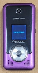 Samsung TwoStep SCH-R470 – Purple (U.S. Cellular) Very Rare CDMA Phone – No Back