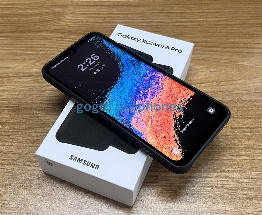 Unlocked Samsung Galaxy Xcover 6 Pro SM-G736U1 6+128GB 6.6&Prime;IP68 GPS New Unopened