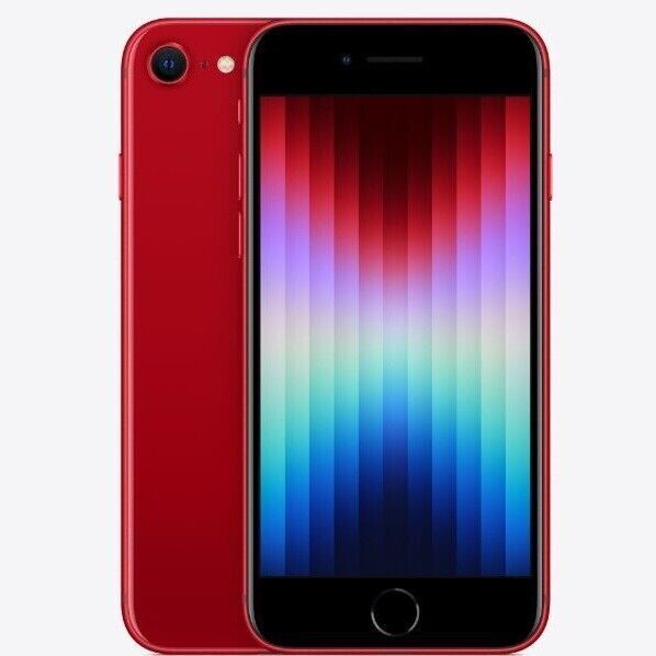 New Apple iPhone SE 3rd Gen 2022 128GB Factory Unlocked T-Mobile ATT Verizon