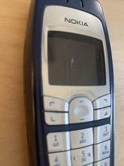 Nokia 6010 – Dark Blue and Silver (AT&T) Cellular Phone – Untested
