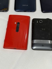 Lot of 11 Mixed Smartphones For Repair Or Parts Untested