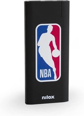 Nilox 5000mAh Power Bank with Dual Input (Micro USB and USB-C), USB Output, NBA