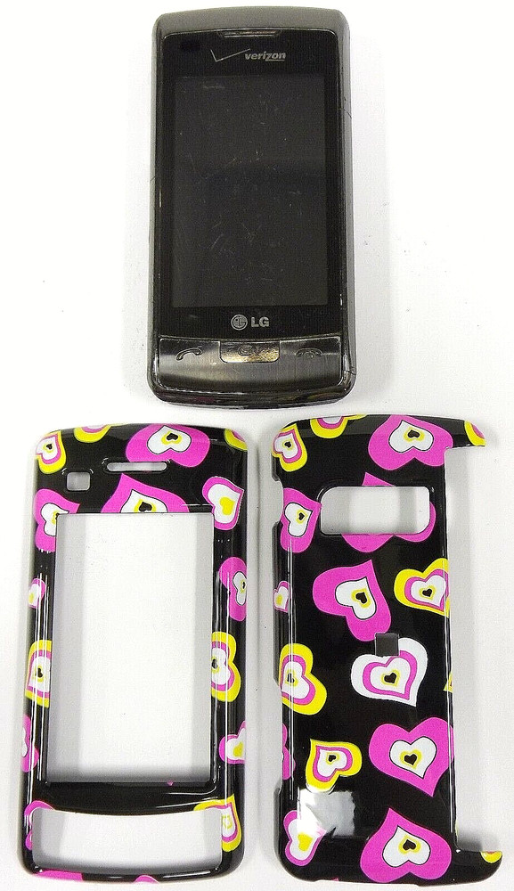 LG enV Touch VX11000 – Black and Silver ( Verizon ) Cellular Phone – Bundled