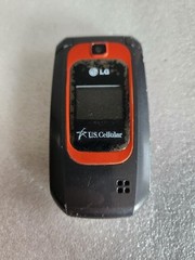 Rare Vintage LG Helix UX310 CDMA Flip Phone US Cellular • Red & Black Not Tested