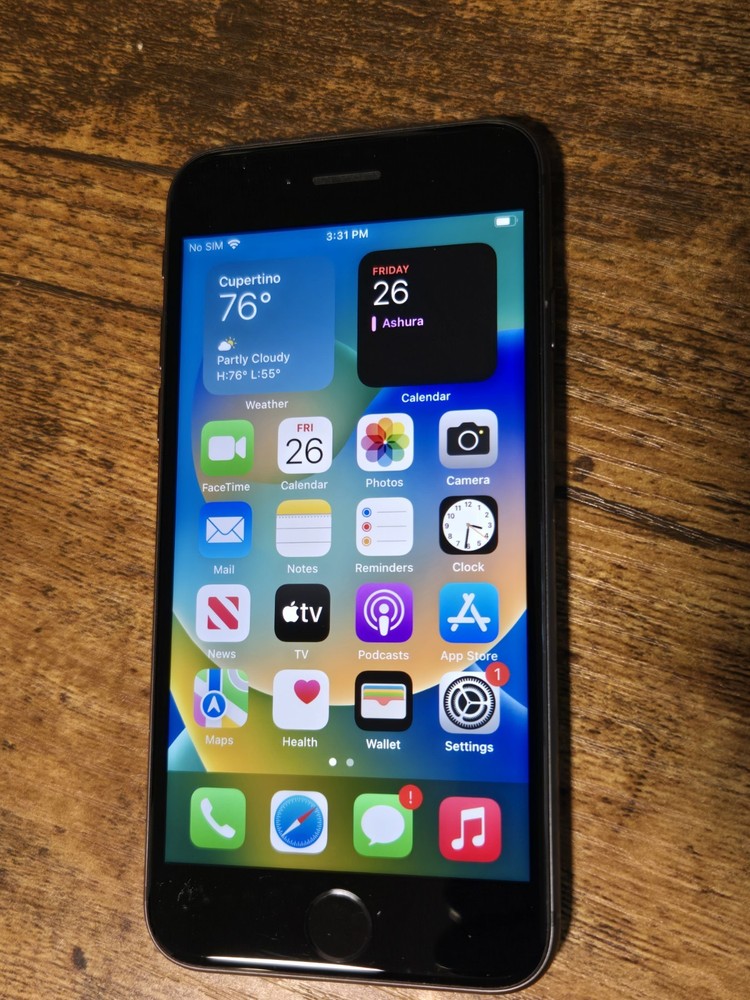 Apple iPhone 8 – 64GB – Space Gray (Unlocked) Battery 88%