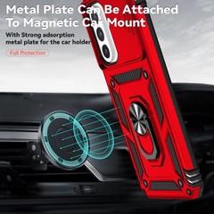 Phone Case for Samsung Galaxy A26 5G with HD Screen Protector & Kickstand