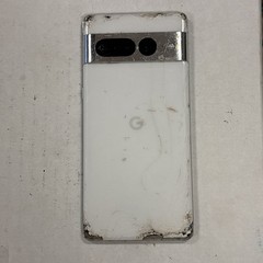 Google Pixel 7 Pro 128GB Snow White. FOR REPAIR. NO POWER, CRACKS.