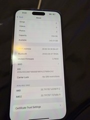 Apple iPhone 14 Pro 256GB Purple Factory Unlocked Dual SIM (SIM+eSIM) iOS